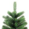 vidaXL Sapin de Noël avec 150 LED avec support Vert 65 cm PE
