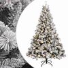 vidaXL Sapin de No&euml;l Artificiel &agrave; Branches Articul&eacute;es 120 cm 150 LED