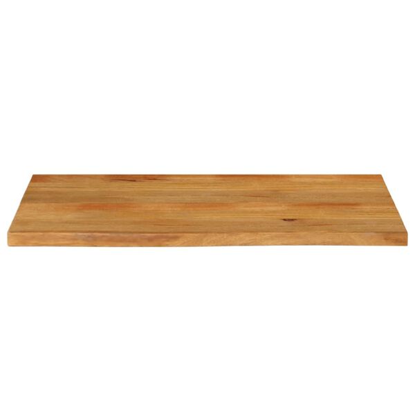 vidaXL Dessus de table &agrave; bord vivant 120x60x2,5cm bois massif manguier