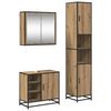 vidaXL Ensemble de mobilier de salle de bain 3 pc Ch&ecirc;ne artisanal