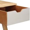 vidaXL Table console 89x44x76 cm Bois de manguier massif