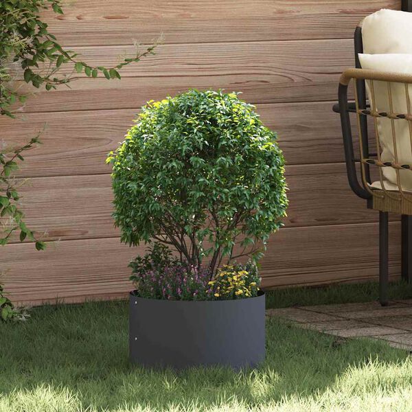 vidaXL Cache-pot de jardin Anthracite 30 x 30 x 20 cm