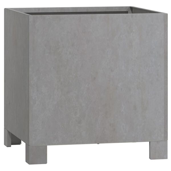 vidaXL Jardini&egrave;re avec pieds Rouill&eacute; 30x30x30 cm Acier corten