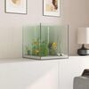 vidaXL Aquarium avec stockage Transparent 30 x 30 x 30 cm Verre