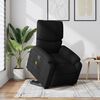 vidaXL Fauteuil de massage inclinable Noir Tissu