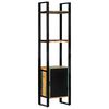 vidaXL Biblioth&egrave;que 45x30x171 cm Bois de r&eacute;cup&eacute;ration solide