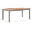vidaXL Table &agrave; manger 180x90x74 cm Bois de ch&ecirc;ne massif