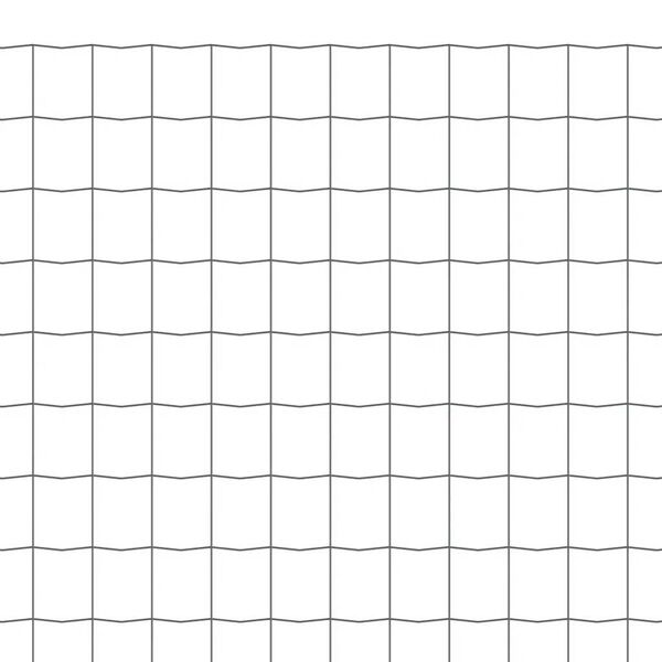 vidaXL Cl&ocirc;ture euro Acier 10 x 0,8 m Gris