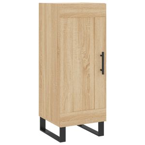 vidaXL Buffet Ch&ecirc;ne sonoma 34,5x34x90 cm Bois d'ing&eacute;nierie