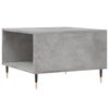 vidaXL Table basse gris béton 55x55x36,5 cm bois d'ingénierie