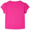 T-shirt pour enfants rose foncé 140