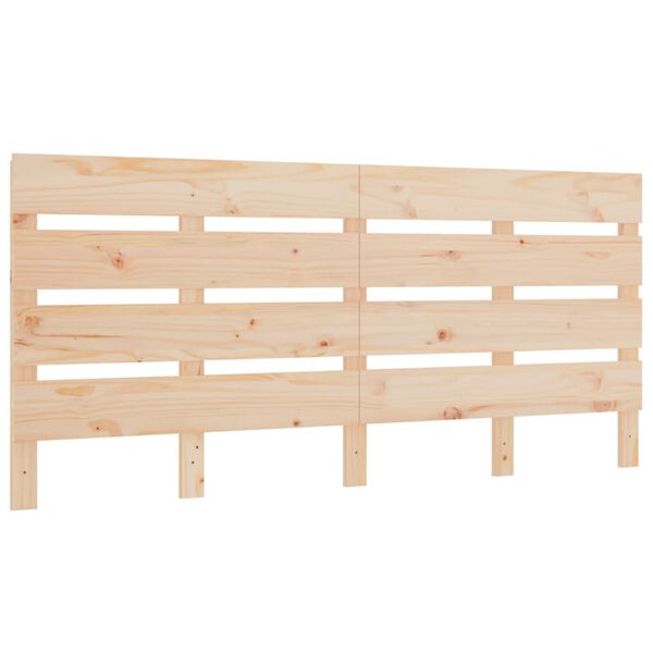 vidaXL T&ecirc;te de lit 135x3x80 cm Bois massif de pin
