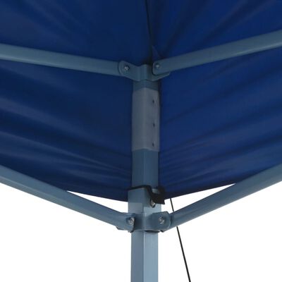 vidaXL Tente de réception pliable professionnelle 3x4 m Acier Bleu