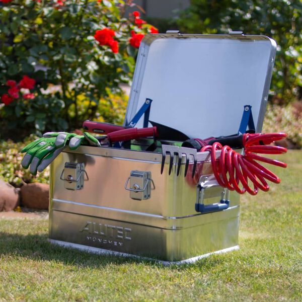 ALUTEC Bo&icirc;te de rangement en aluminium CLASSIC 48 L