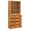 vidaXL Ensemble de meubles de rangement Marron Bois d'ing&eacute;nierie