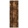 vidaXL Buffet chêne fumé 40x41x124 cm bois d'ingénierie