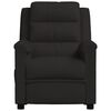 vidaXL Fauteuil de massage Noir Velours