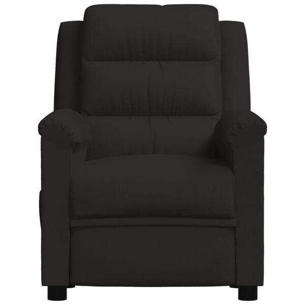 vidaXL Fauteuil de massage Noir Velours