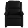 vidaXL Fauteuil inclinable électrique noir similicuir