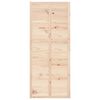 vidaXL Porte de grange 90x1,8x214 cm Bois massif de pin