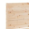 vidaXL Cadre de lit extra long sans matelas 200x210 cm bois massif
