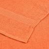 vidaXL Ensemble de serviettes 8 pcs orange 360 g/m² 100% coton