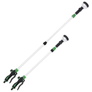 vidaXL Lance de pulv&eacute;risation t&eacute;lescopique avec 10 mod&egrave;les 75-110 cm