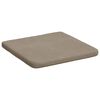 vidaXL Coussins de si&egrave;ge 4 pcs Taupe 40 x 40 x 3 cm