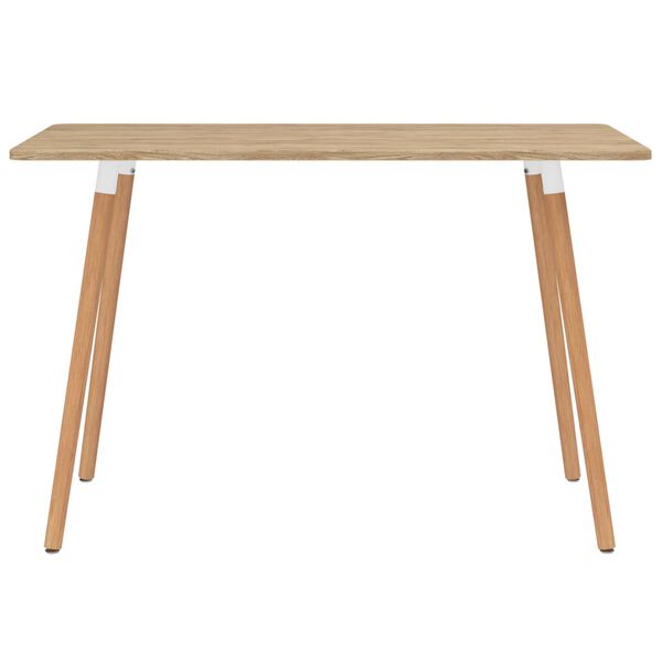 vidaXL Ensemble de salle à manger 5 pcs Rouge