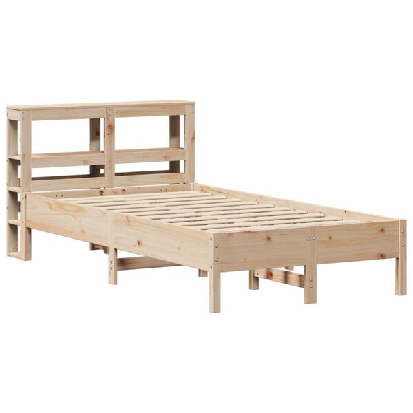 vidaXL Cadre de lit sans matelas 90x200 cm bois de pin massif