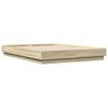 vidaXL Cadre de lit sans matelas chêne sonoma 150x200 cm