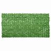 vidaXL &Eacute;cran de balcon avec feuilles vert 300x150 cm