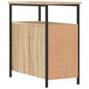 vidaXL Table de chevet chêne sonoma 30x60x60 cm bois d'ingénierie