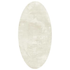 vidaXL Tapis HUARTE Cr&egrave;me 80 x 150 cm 100 % polyester