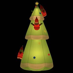 vidaXL Arbre de No&euml;l gonflable avec LED 500 cm