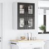 vidaXL Armoire de cuisine 2 pcs Noir 60 x 31 x 40 cm Bois d'ing&eacute;nierie