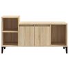 vidaXL Meuble TV Ch&ecirc;ne sonoma 100x35x55 cm Bois d'ing&eacute;nierie