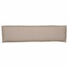 vidaXL Set de coussins de palette 2 pcs Taupe 150 x 40 x 8 cm