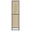 vidaXL Bibliothèque chêne sonoma 40x35x139 cm bois d'ingénierie