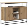 vidaXL Buffet chêne artisanal 100 x 35 x 80 cm Bois d'ingénierie