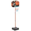 vidaXL Ensemble de jeu de basket-ball portable r&eacute;glable 109-141 cm