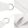 vidaXL Voile de parasol tissu oxford rectangulaire 2x4,5 m blanc
