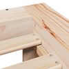 vidaXL Cadre de lit sans matelas 100x200 cm bois massif de pin