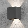 KONSTSMIDE Applique &agrave; LED Cremona 2x3W 11x13x13,5 cm