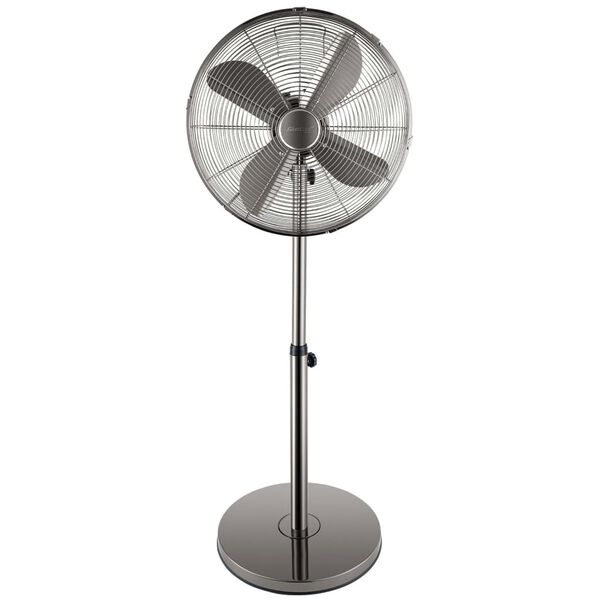 Steba Ventilateur sur pied 50 W Argent&eacute;