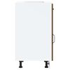 vidaXL Armoire de cuisine Kalmar ch&ecirc;ne marron bois d'ing&eacute;nierie