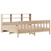 vidaXL Cadre de lit sans matelas 200x200 cm bois massif de pin