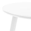 vidaXL Ensemble de tables d'appoint 2 pcs Bois de pin massif Blanc