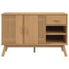 vidaXL Buffet OLDEN marron 114x43x73,5 cm bois massif de pin