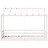 vidaXL Lit pour enfants sans matelas blanc 75x190 cm bois pin massif